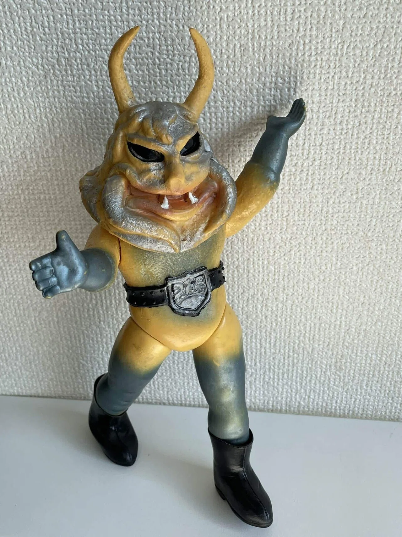 当時物　旧バンダイ　仮面ライダー　怪人　トドキラー　ソフビ 参考価格】ポピー 仮面ライダー 怪人 トドギラー ミニソフビ / 仮面