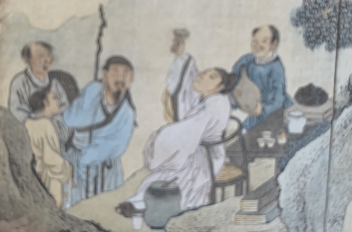飲中八仙図屏風 与謝蕪村｜cha-bliss