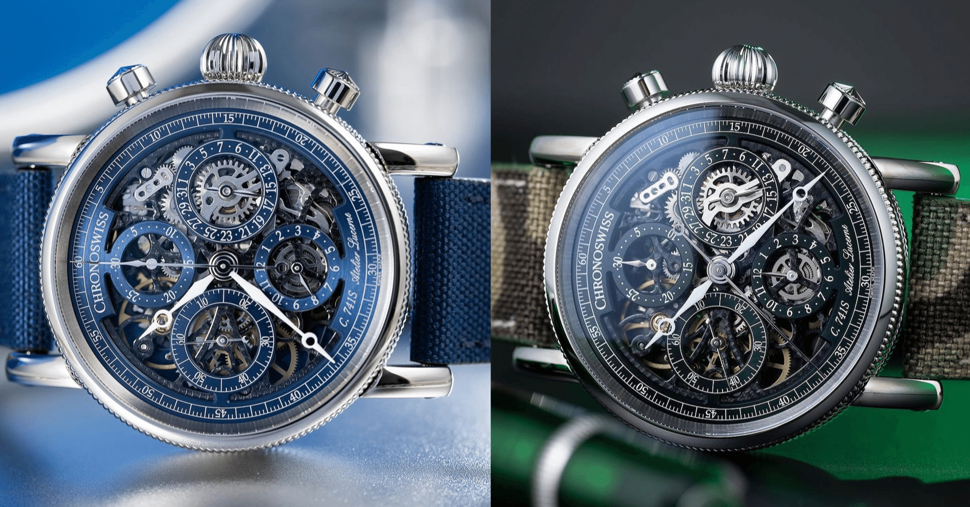 オーパス クロノグラフ チタニウム CH-7543T.1S-BL2 / CH-7543T.1S-DGR