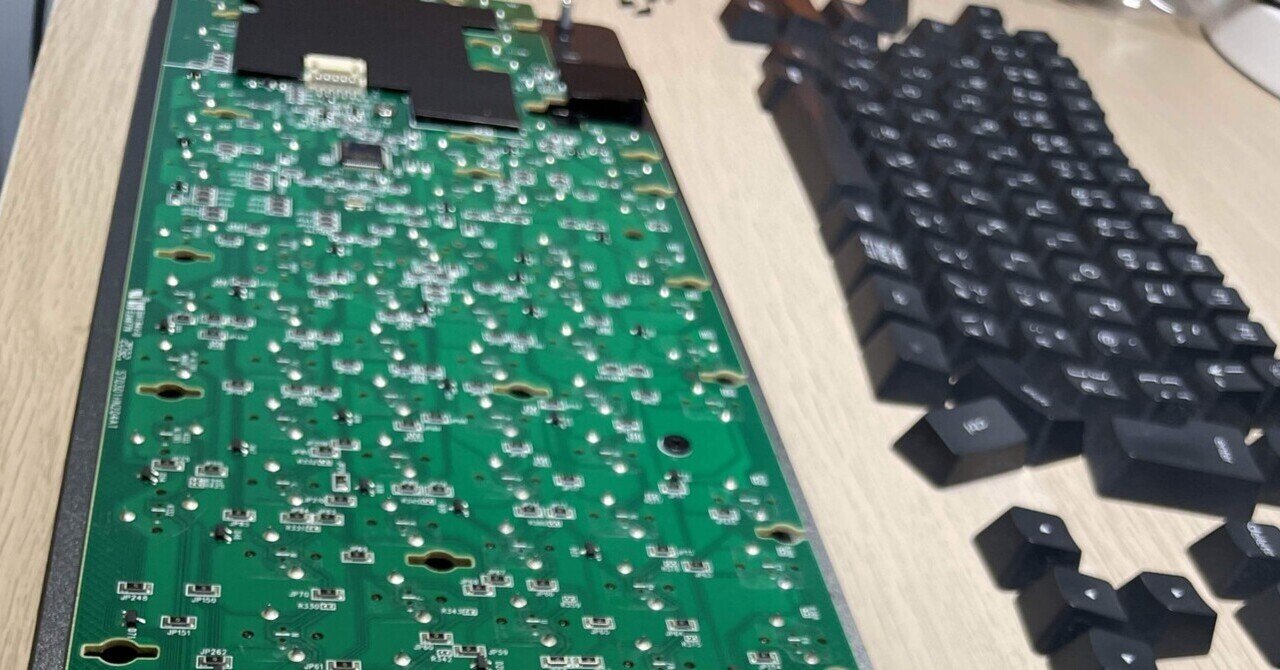 ロジクールK840メカニカルキーボードの修理｜ヒツジデンキ