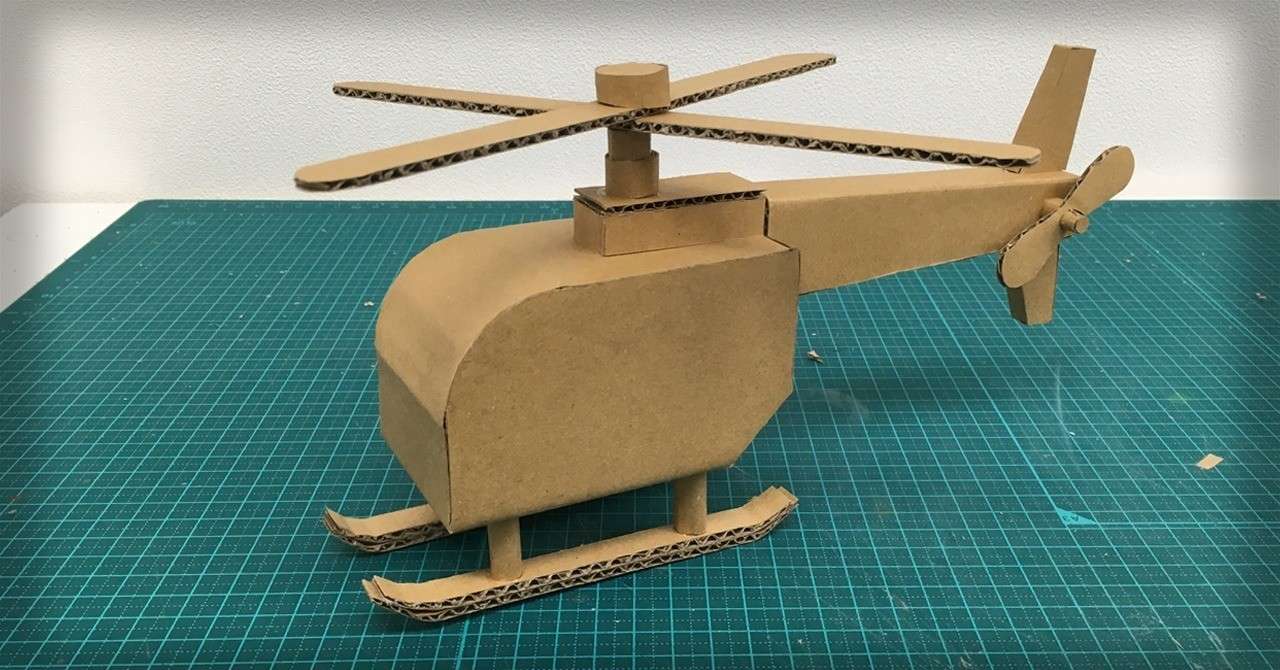 飛ばすぜ ヘリコプターを作るジョー ダンボールジョー Note