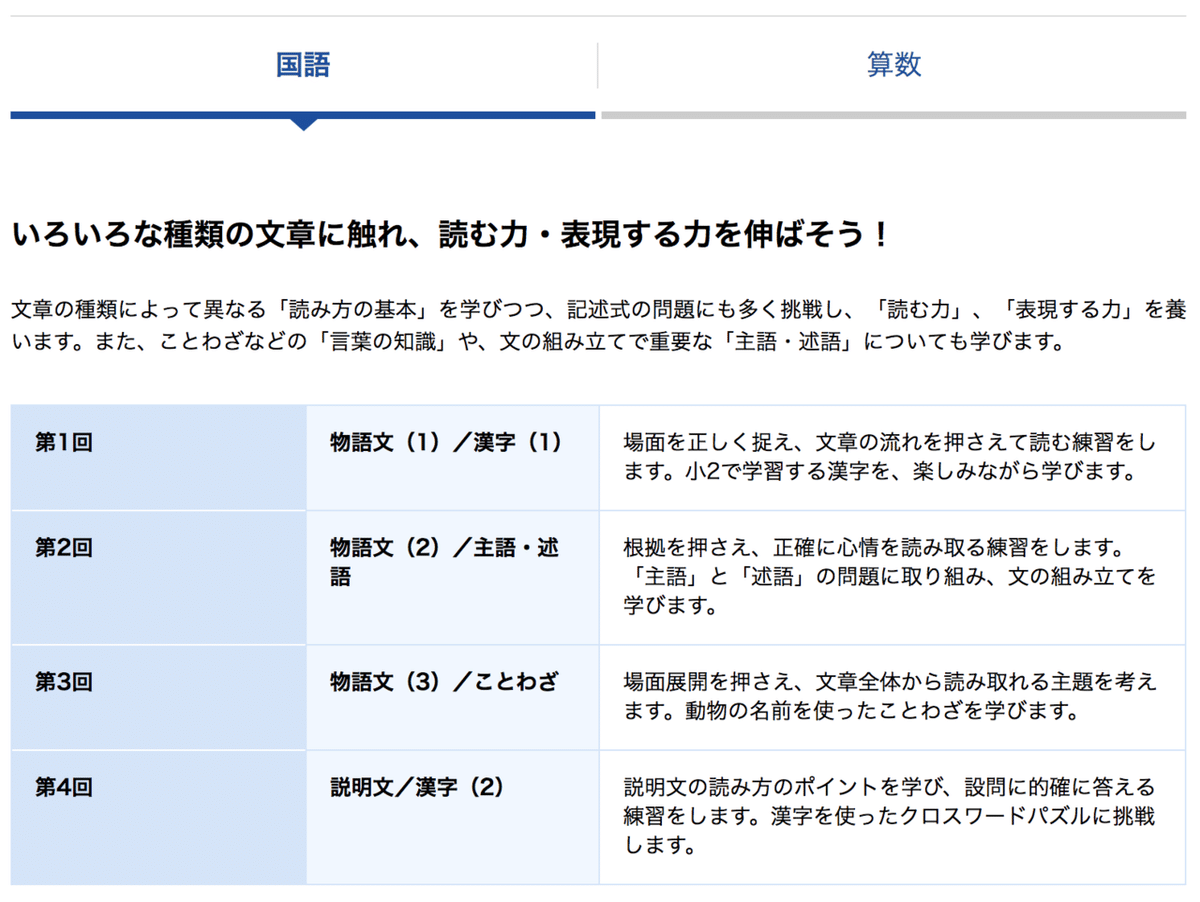 小学2年生の大手塾の夏期講習を調べてみました（首都圏）｜HAL