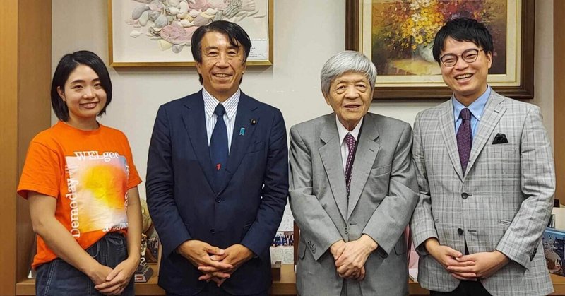前法務大臣の斎藤健さんとお話してきました。日本と移民、日本と難民について。