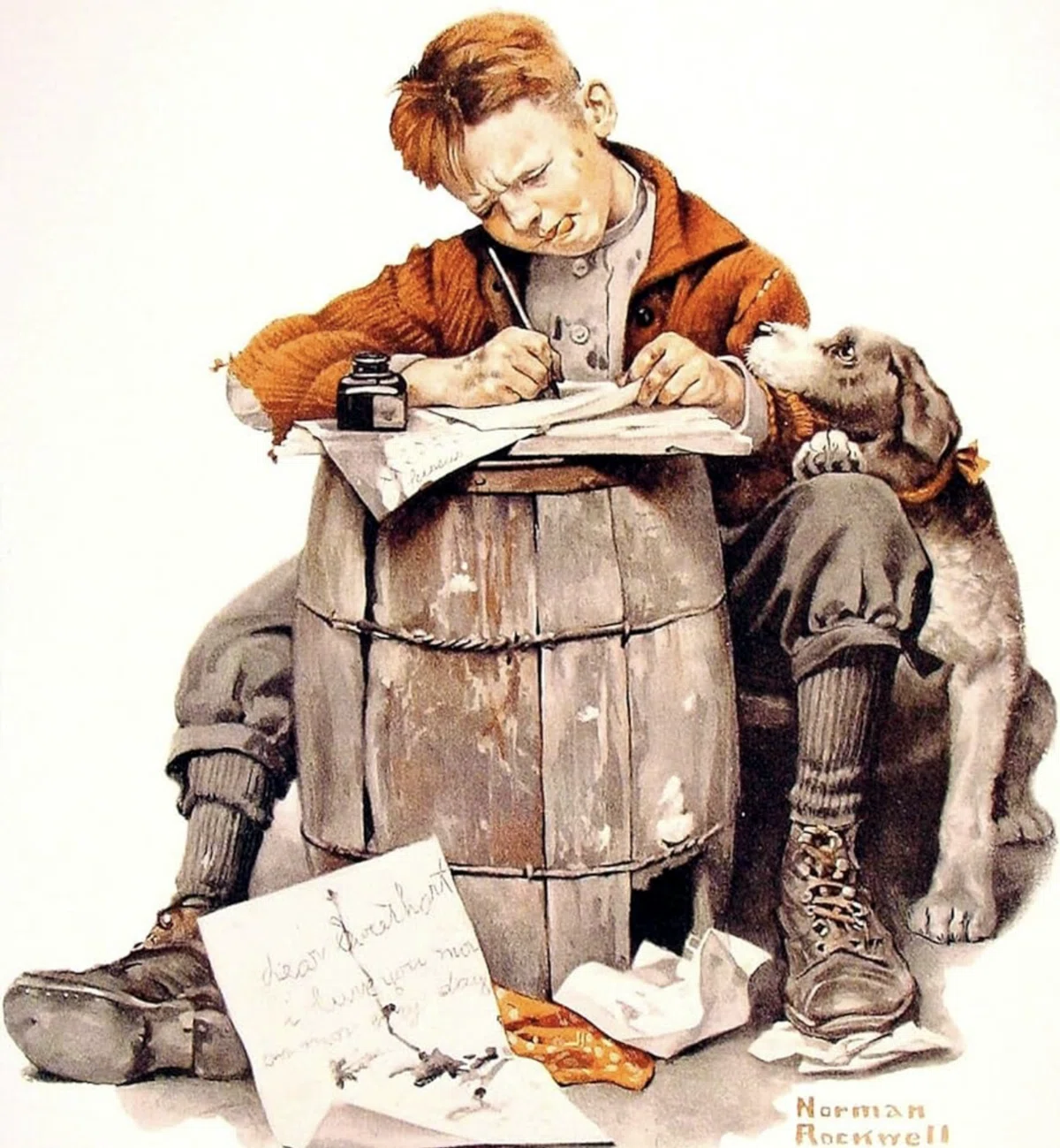 NORMAN ROCKWELL｜EGGSEED