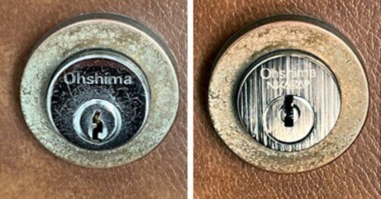 Ohshima オーシマ 東洋シャッター Nikaba製 高性能シリンダー錠 ネジコミ型用 Nikabaディンプルキー仕様 オプション選択可能商品カンザシタイプOhshima Nikaba 5150A