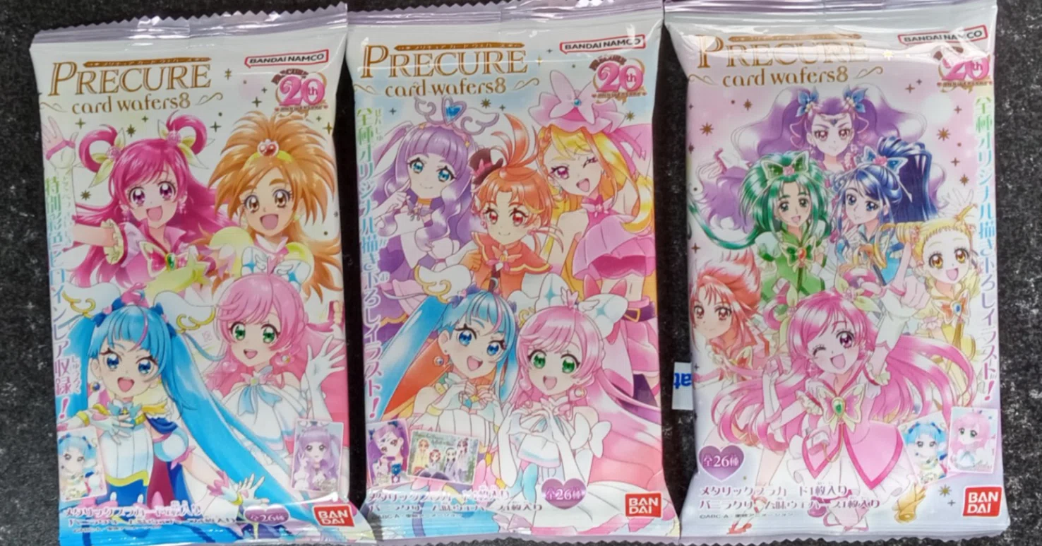 プリキュアウエハースを買ってみた話｜皿うどんは太麺派