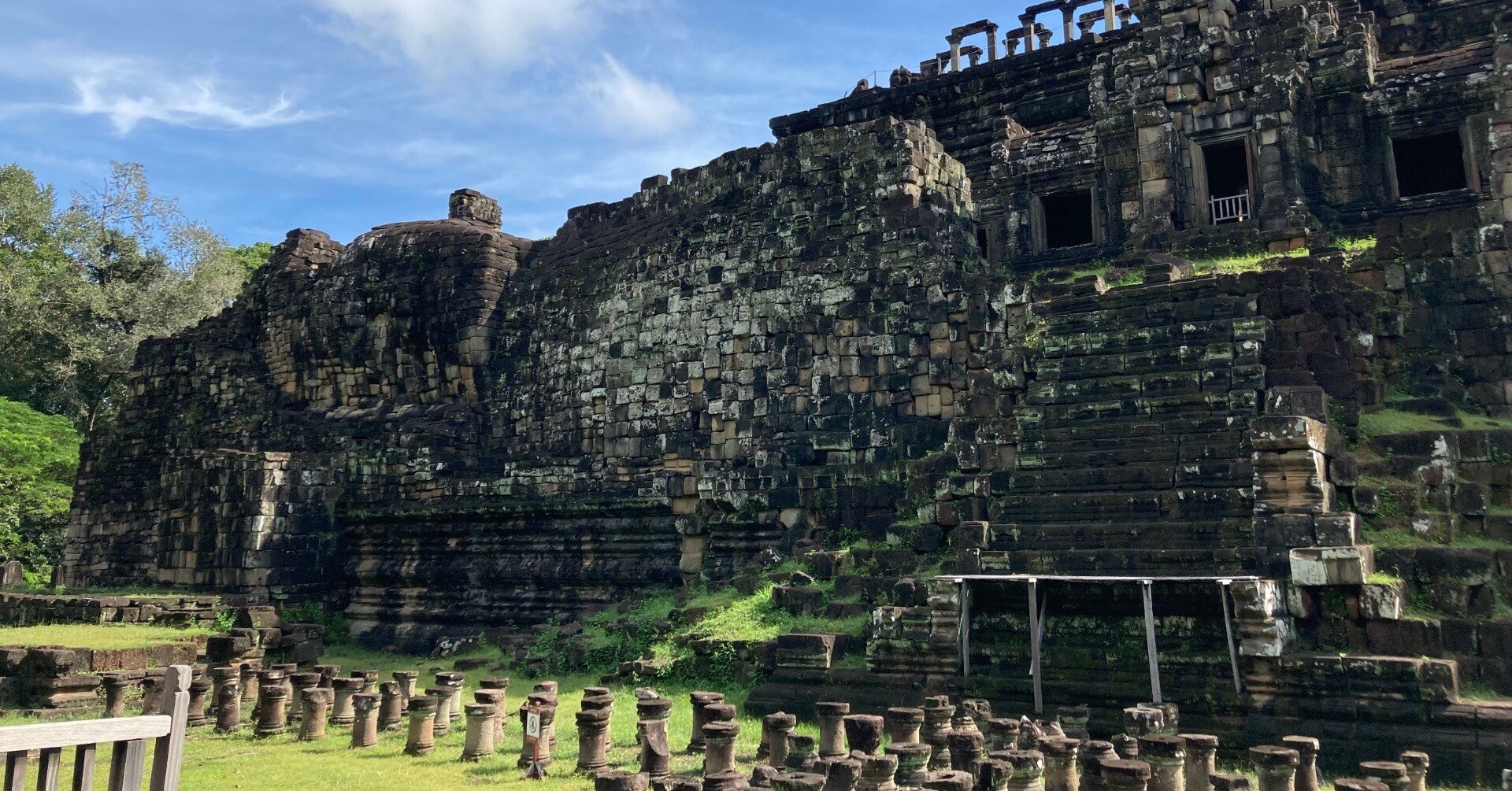 Angkor『Antefix』インドラ 石像 ドヴァーラパーラ世界遺産800年前