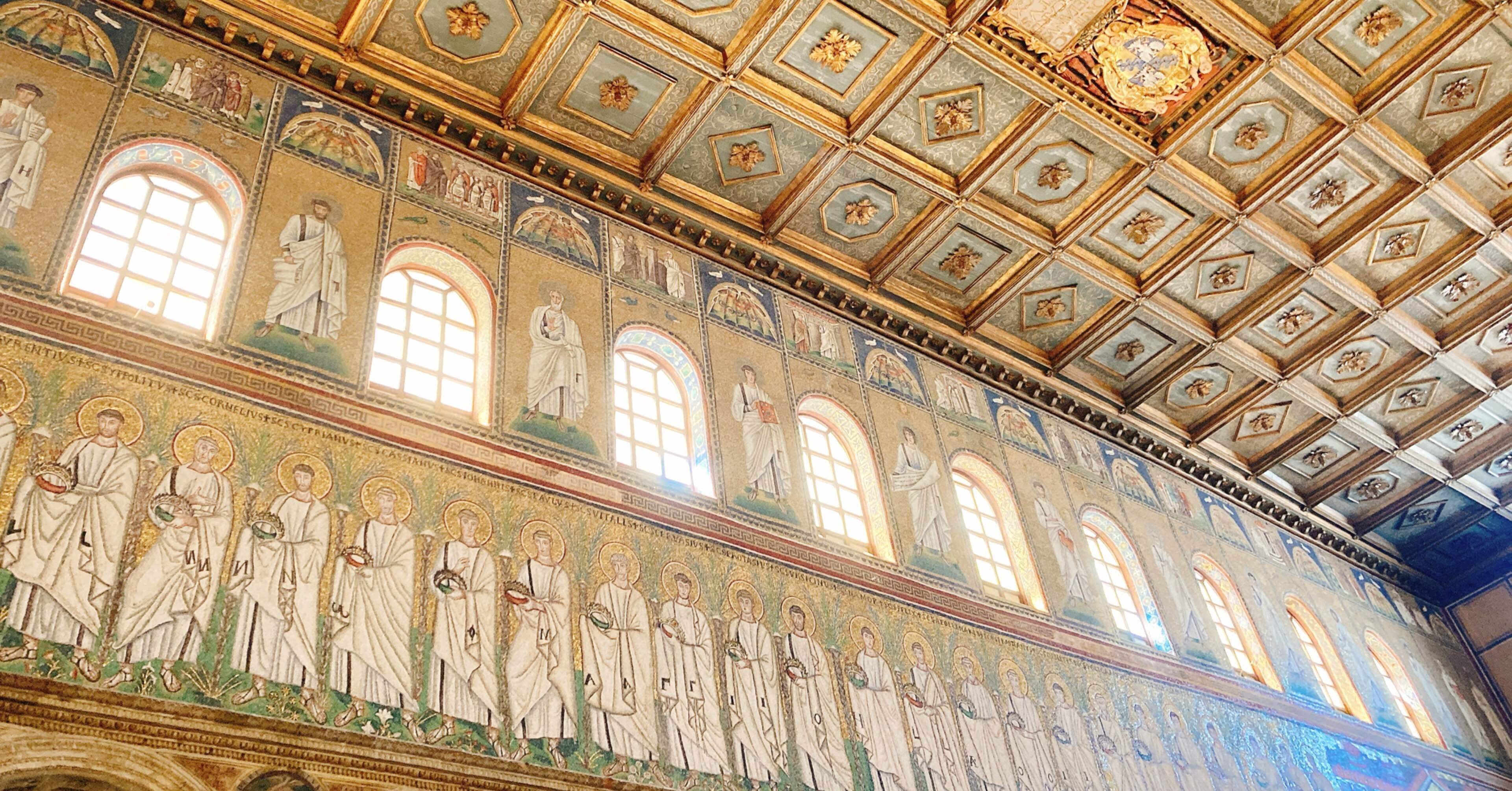 イタリア Ravenna ラヴェンナ モザイク タイル プレート カップ