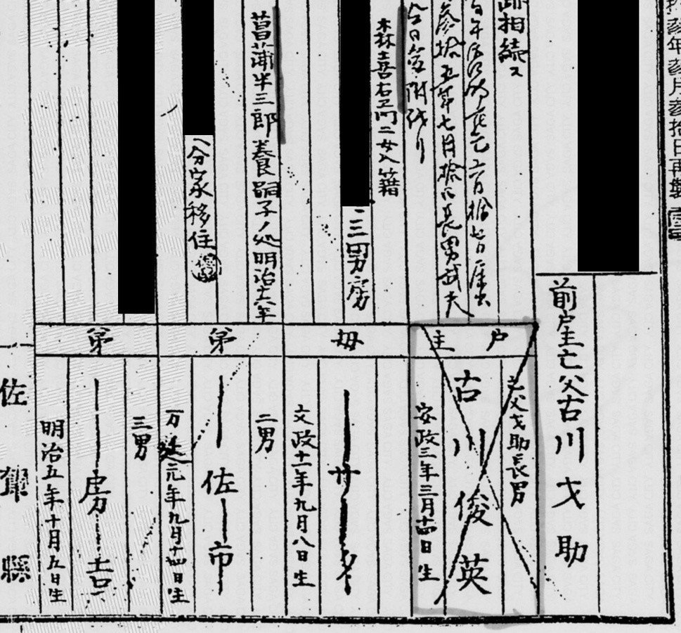 家系図作成のススメ 戸籍取り寄せで江戸時代までさかのぼる ハラヒロシ デザインスタジオ エル Note