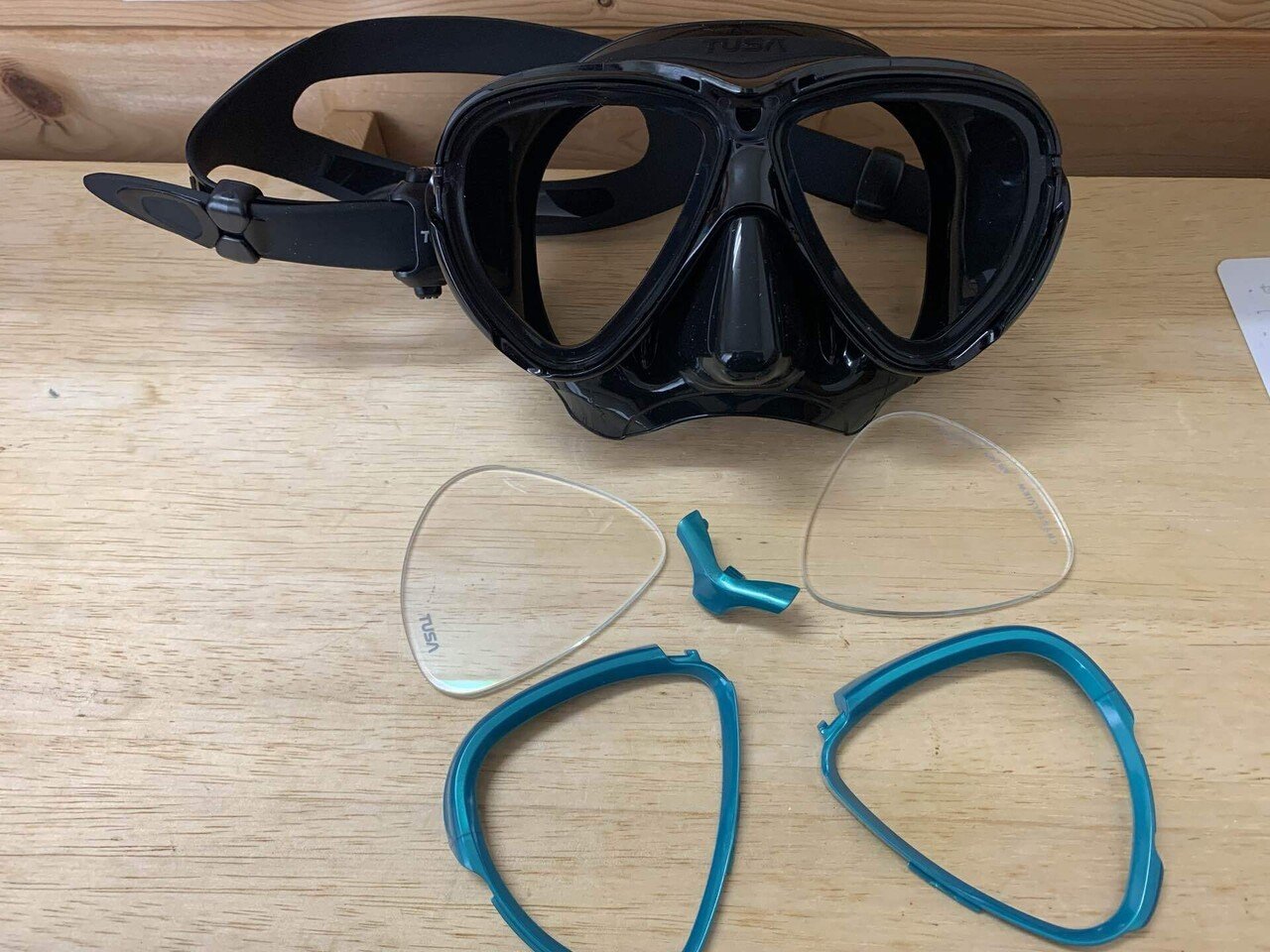 ダイビングマスクのレンズ交換は自分でやらないといけない｜長崎