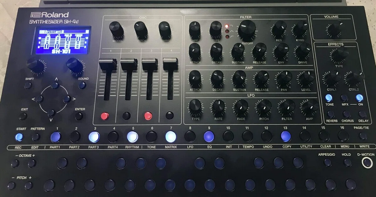 Roland SH-4dを改めてレビューしてみる（追記あり）｜みくばんP