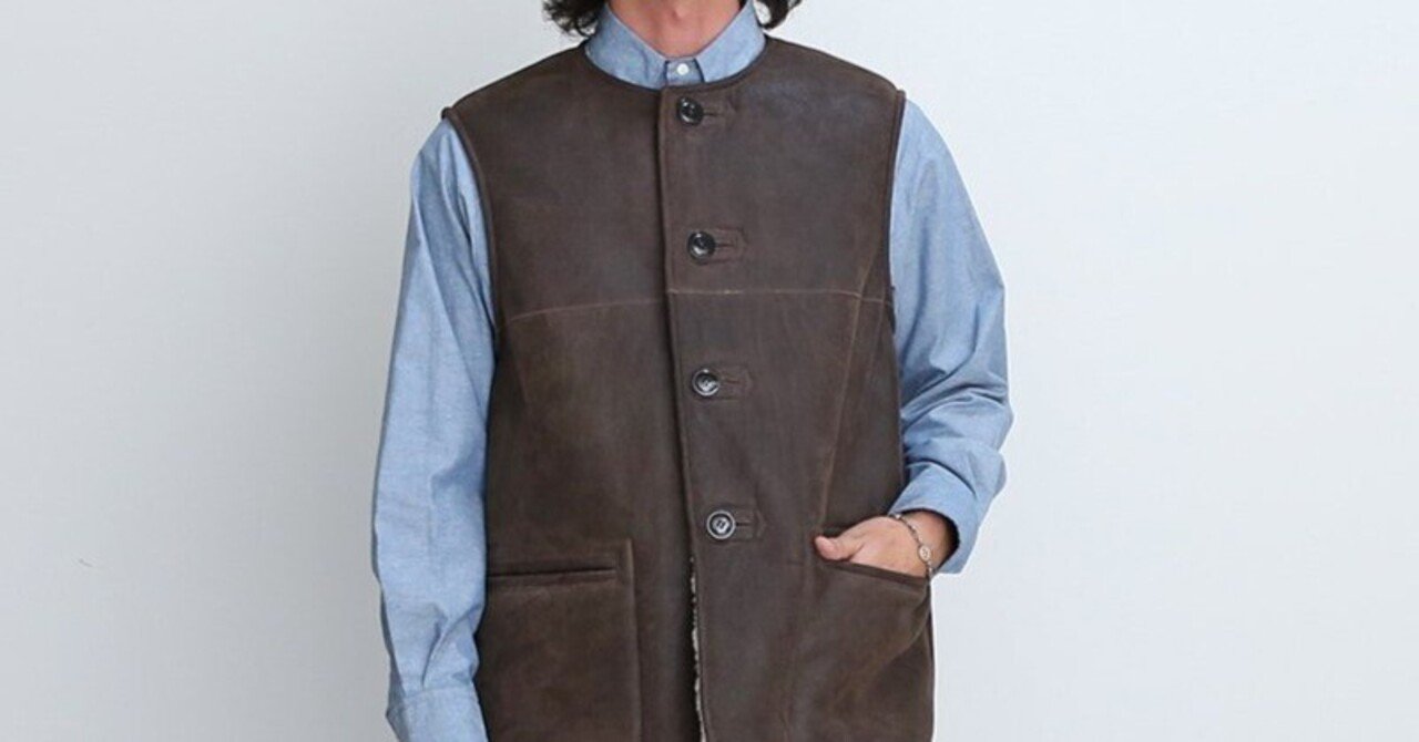 INSCRIRE ベスト　アンスクリア　レザーベスト　エプロン INSCRIRE/アンスクリア】シープレザージレ（ベスト）｜INSCRIRE