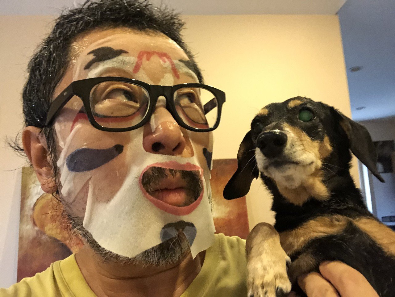 今日抜糸です え 僕じゃないですよ Senri Oe 大江千里 Note