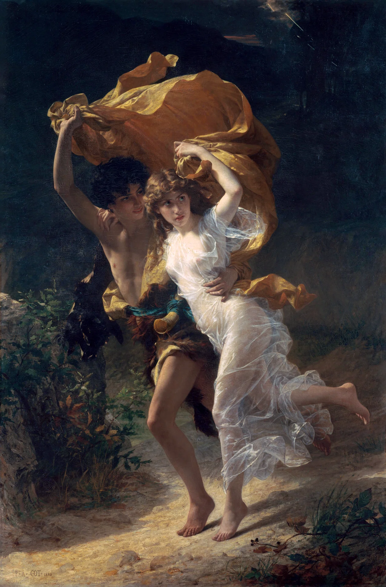 嵐　ピエール・オーギュスト・コット 嵐」(1880) L'Orage 🎨ピエール＝オーギュスト・コット(183…｜星の汀