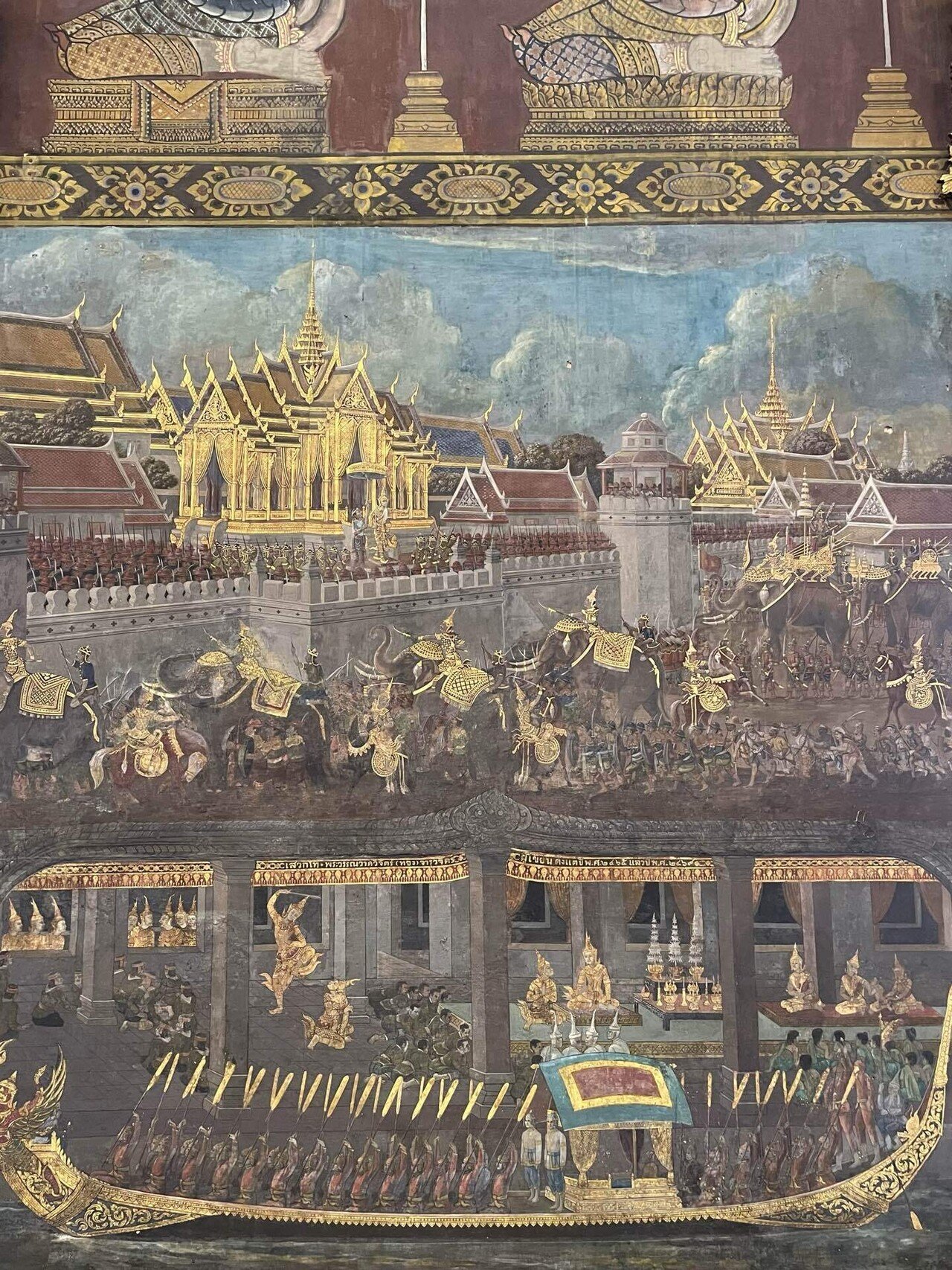 タイ寺院　釣鐘　鐘 タイ寺院釣鐘鐘