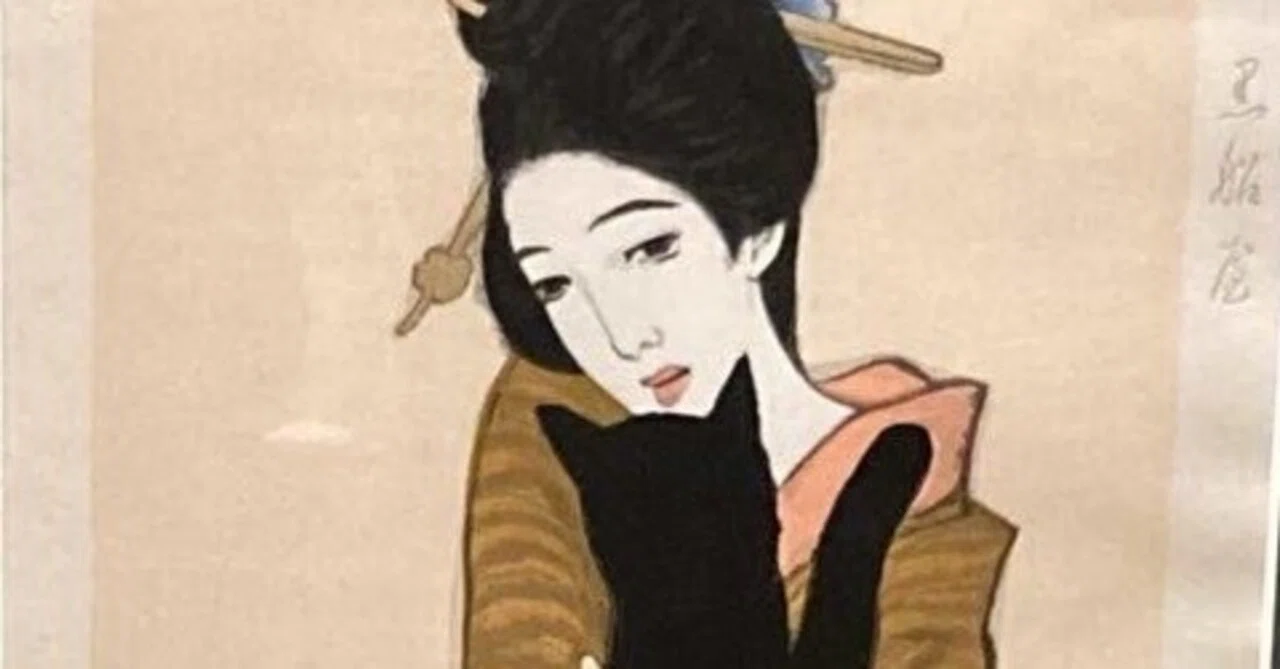 竹久夢二『黒船屋』〜構図のモデルとなった一枚の西洋画とは？｜東京