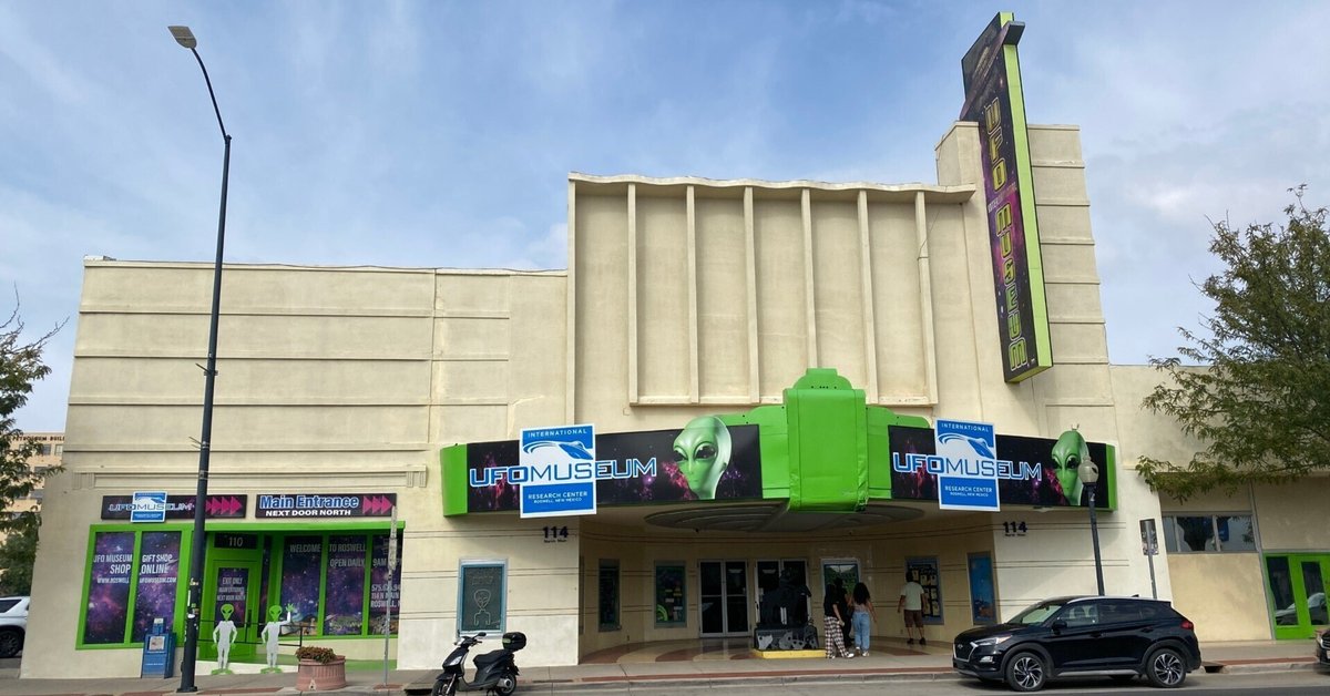 ロズウェルUFO博物館(International UFO Museum and Research ロズウェルUFO博物館(International UFO Museum and Research