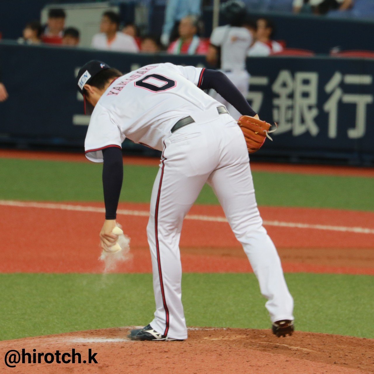 京セラ でのマウンド ひろっち Note 京セラ でのマウンド ひろっち Note
