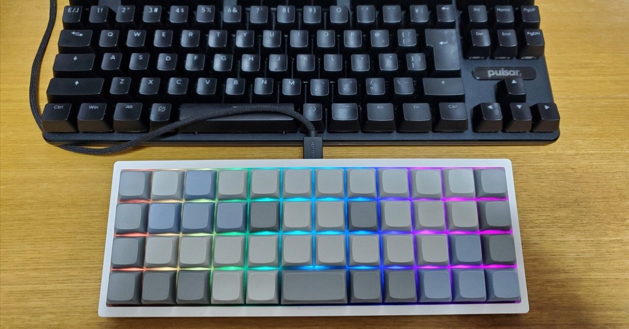 激安本物 はじめての40%キーボード「CSTC40」｜りゅうせいのたき キーボード