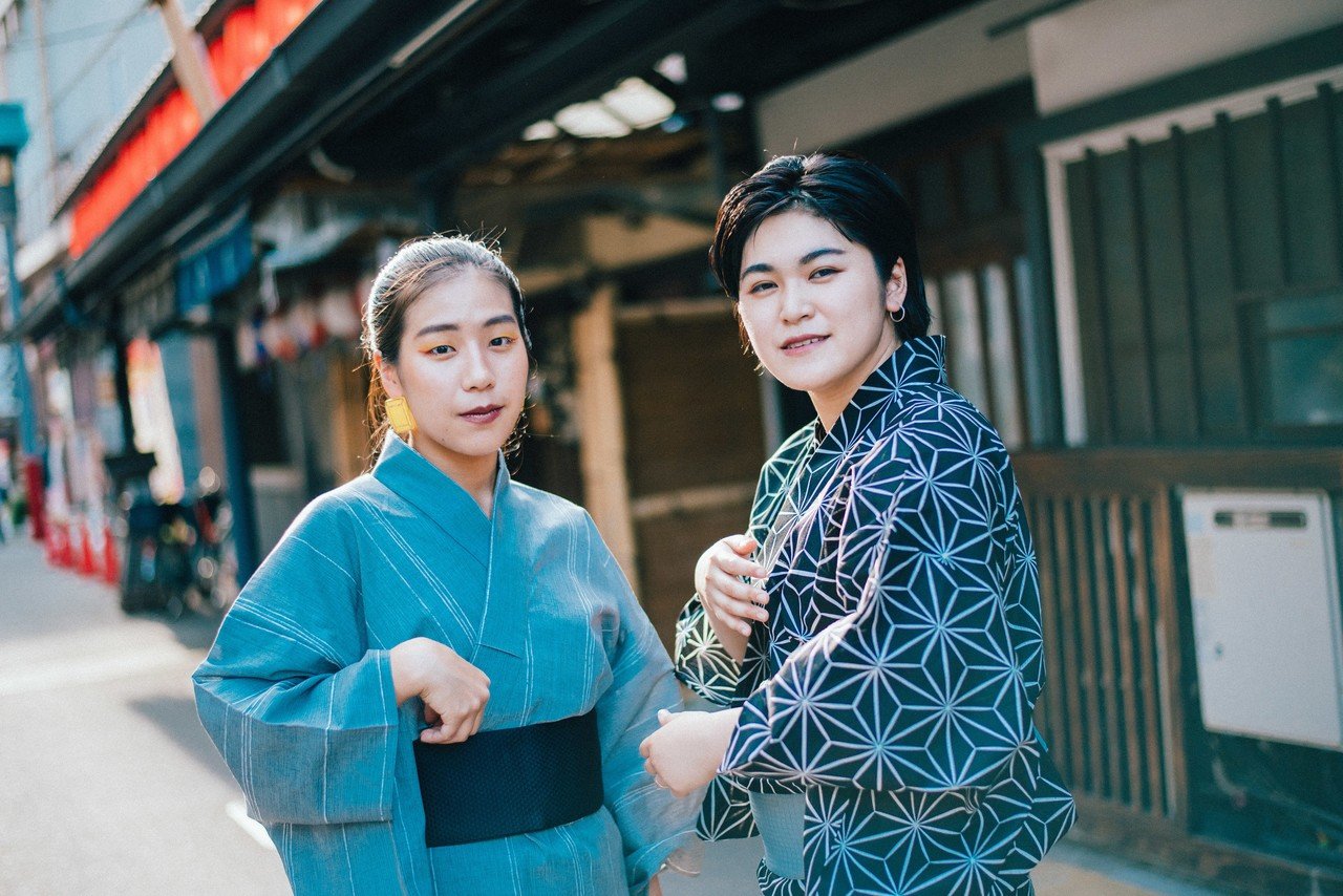 メンズ浴衣を着てみて 私たちが感じたこと 漫画でわかるlgbtq パレットーク Note メンズ浴衣を着てみて 私たちが感じたこと 漫画でわかるlgbtq パレットーク Note