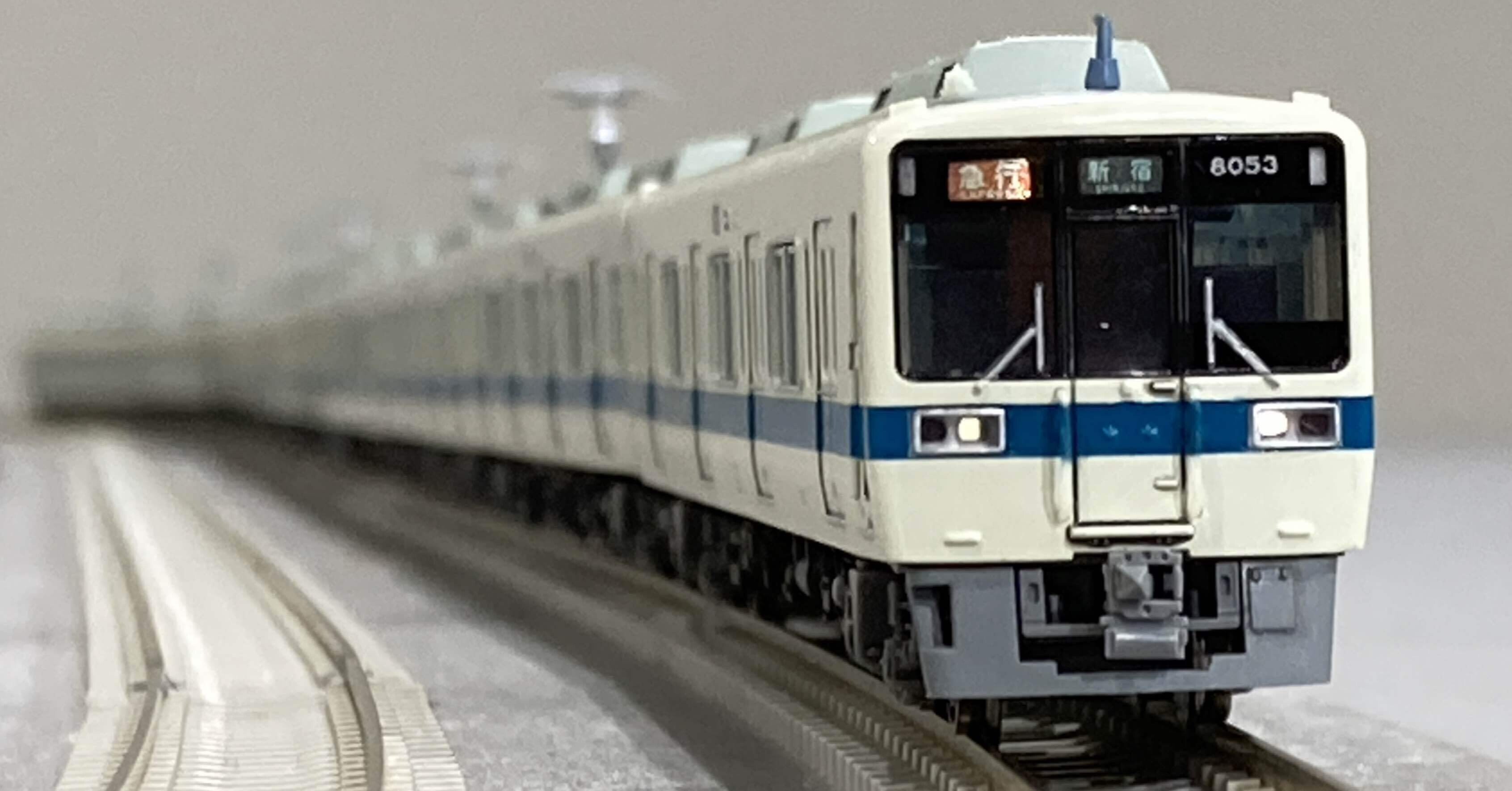 加工記 : マイクロエース 小田急8000形 パンタ換装・未更新車｜ひとやまき