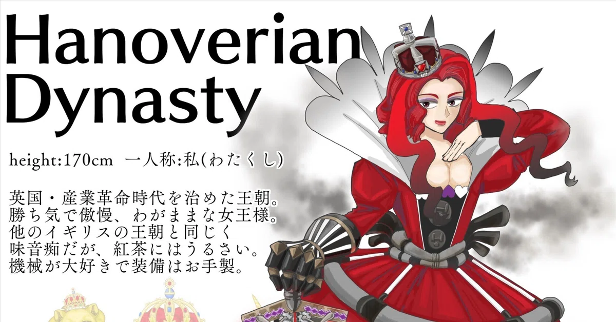 愛される擬人化キャラクターの作り方について【研究結果】｜無名無実 