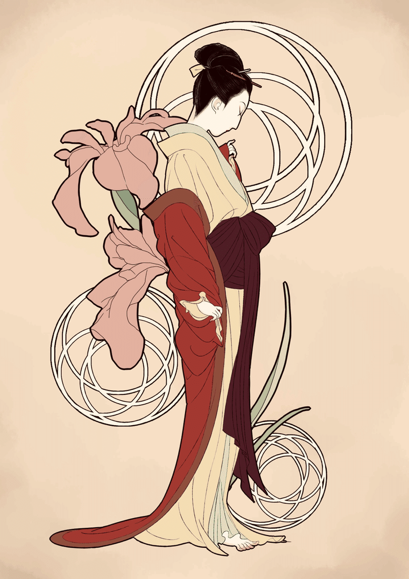 Fgo浮世絵を描こうとした経緯 オノ タコ Note
