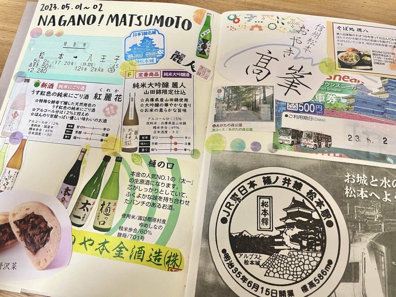 旅ノート“トラベルノート”を作った！｜葵月みず｜Aotsuki Mizu