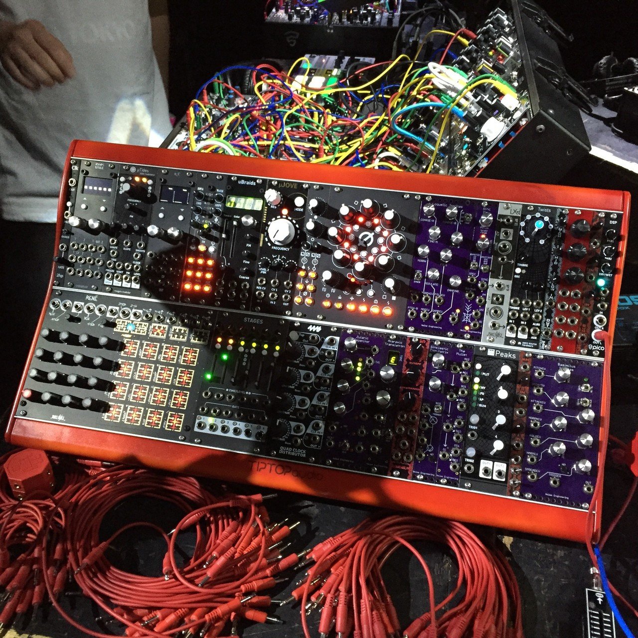 Mutable Instruments Peaks モジュラーシンセサイザー 2019年6月現在のライブ用モジュラーシステム｜Z_Hyper