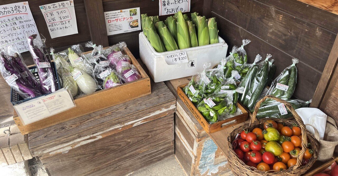 小さな無人販売所の話−1 ＜高級車が来る無人販売所＞｜YOKO : 野菜