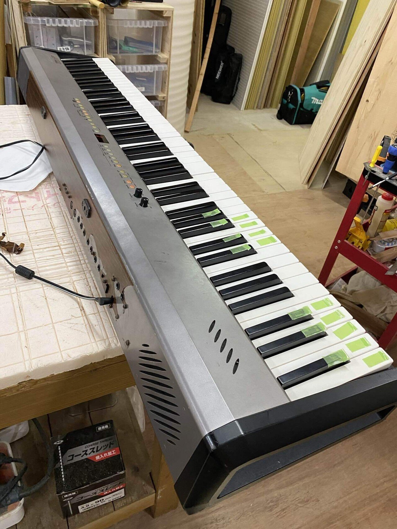 Roland FP-2の鍵盤修理|せいのじ Roland FP-2の鍵盤修理|せいのじ