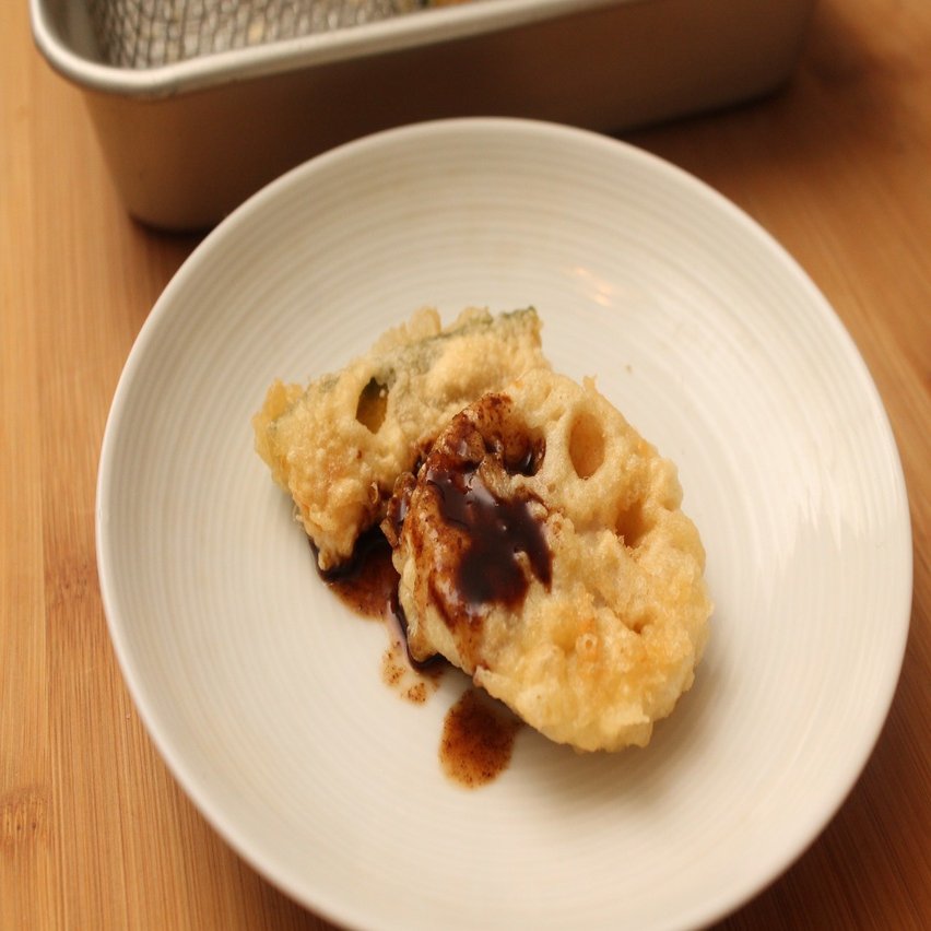 夏を迎える前に野菜の天ぷらの復習 樋口直哉 Travelingfoodlab Note