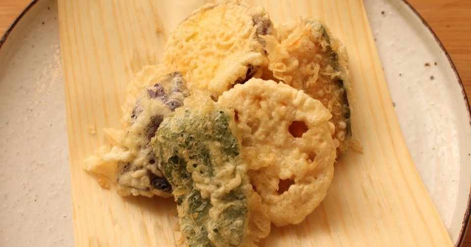 夏を迎える前に野菜の天ぷらの復習 樋口直哉 Travelingfoodlab Note