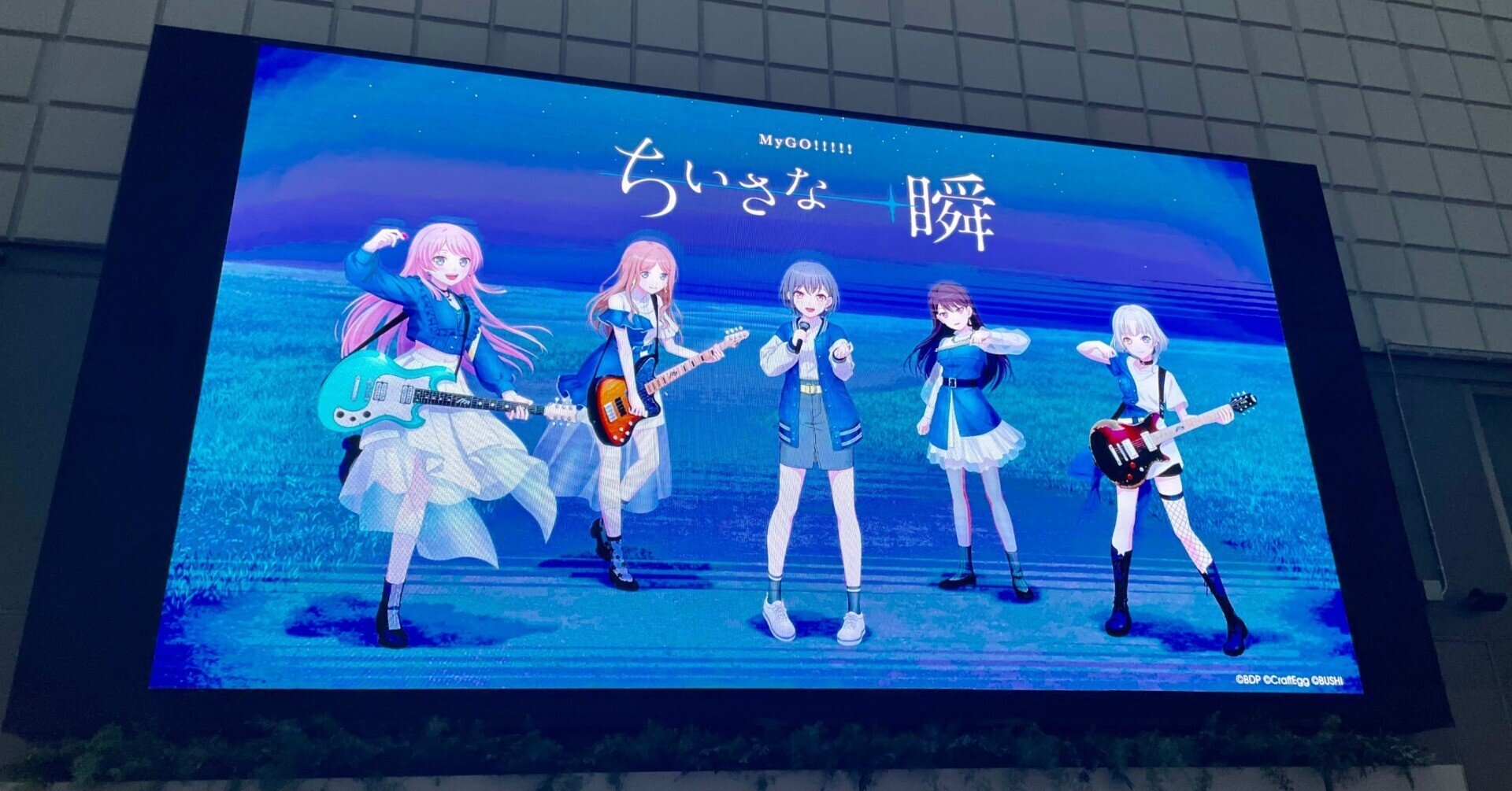 ギターピック MyGO!!!!! ZEPP TOUR 2024「彷徨する渇望