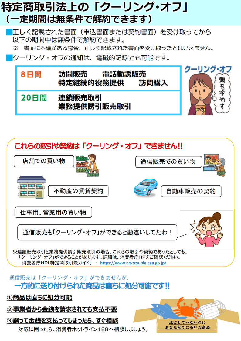 クリーニングオフ・内容証明 実務DVD 通信販売はクーリングオフできません！】 「クーリングオフ制度