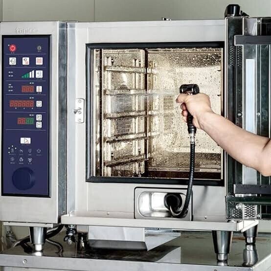 スチームコンベクションオーブンの清掃方法】 スチーム