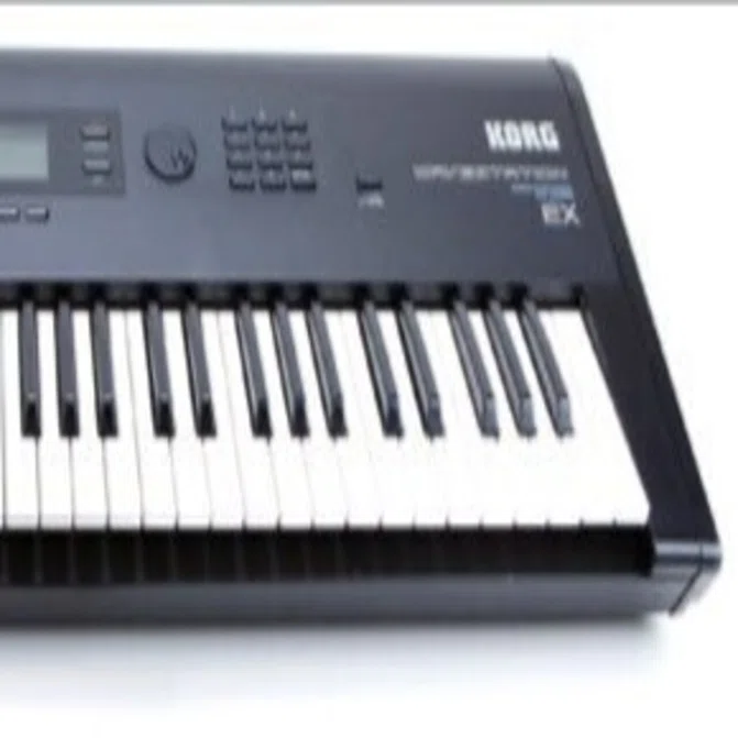 希少　動作品　KORG WAVESTATION EX シンセサイザー MIDI虚無機材史 #5 KORG WAVESTATION EX(1994年）｜BS6743