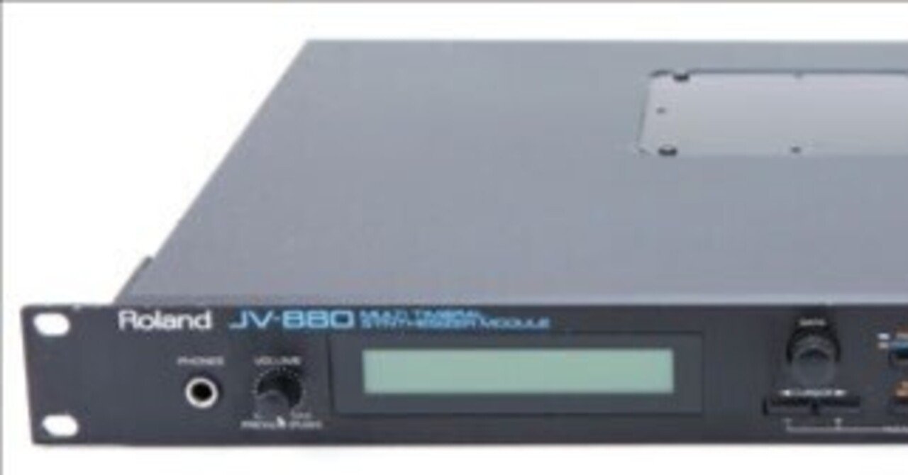 ビジンダーマリ MIDI虚無機材史 #7 Roland JV-880 (1994年)|BS6743