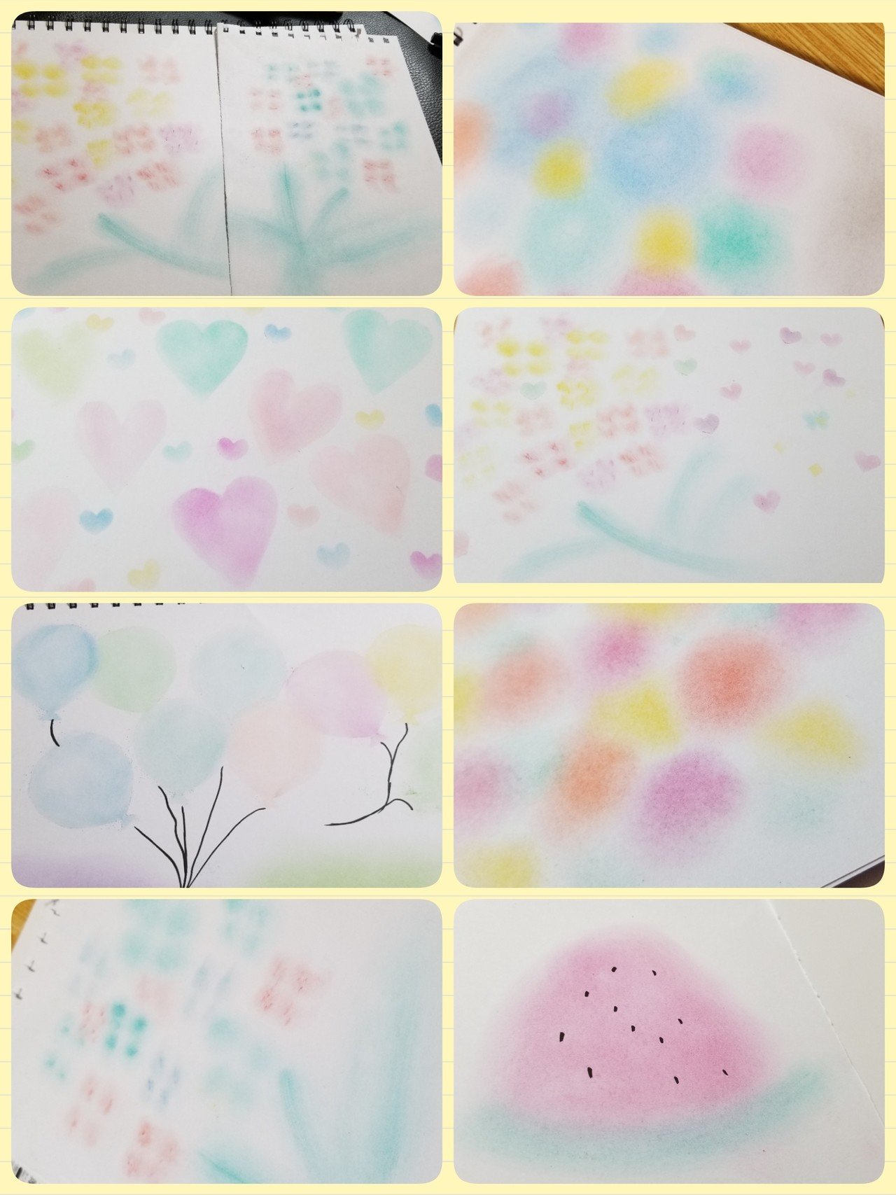 パステル ぱすてる パステルカラー あおまる Note