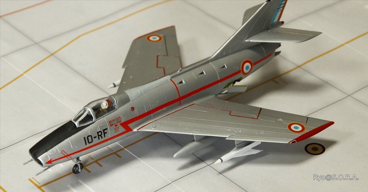 プラモデル製作記 グンゼ・エアフィックス 1/72 ダッソー スーパー
