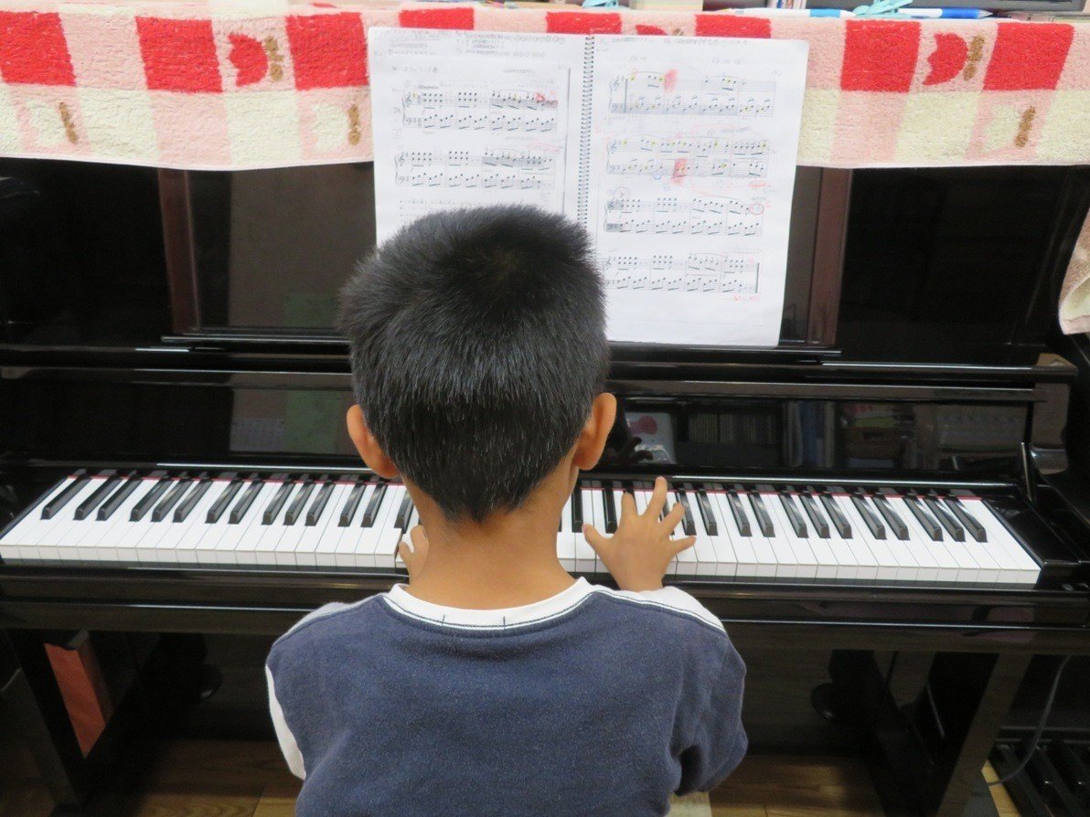 男の子のピアノは 力強くてかっこいいなあ O 福田洋子ピアノ音楽教室 Note