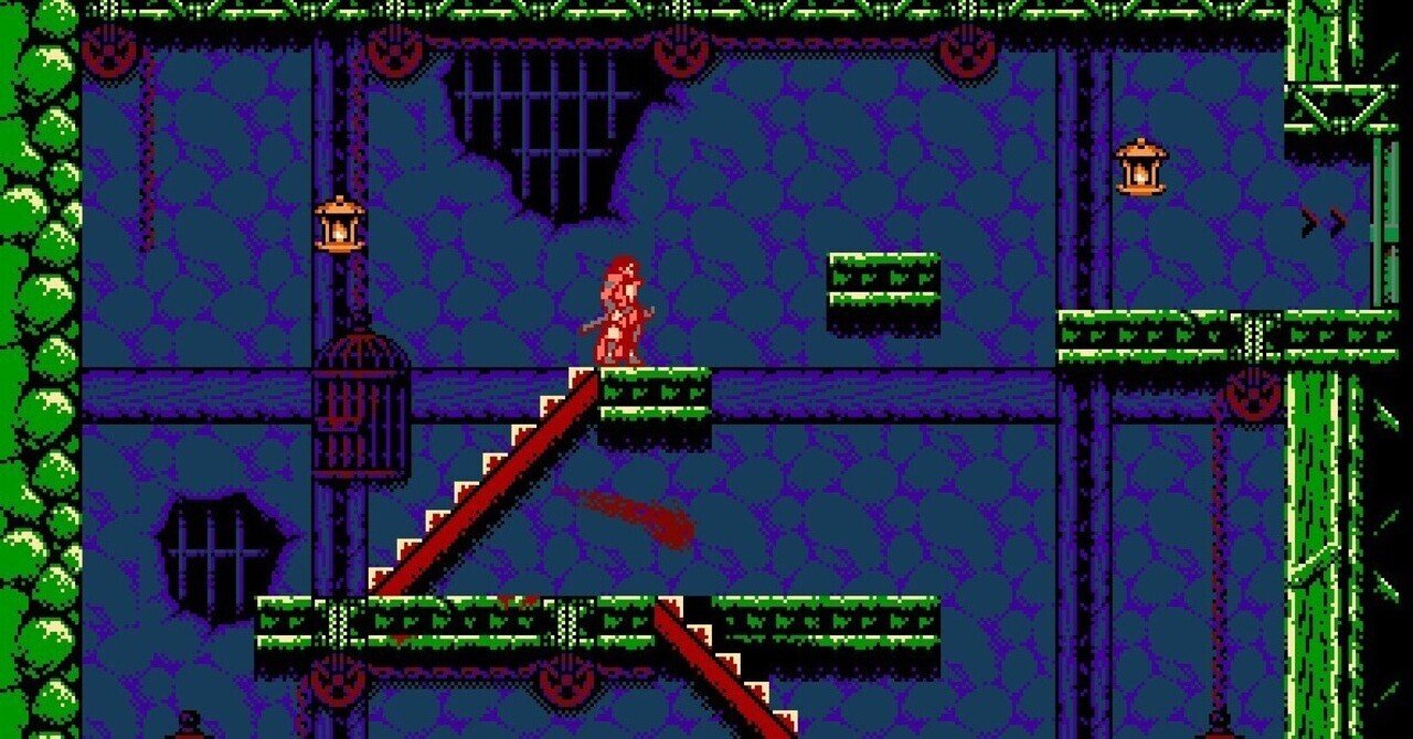 Bloodstained: Curse of the Moon】｜逆巻