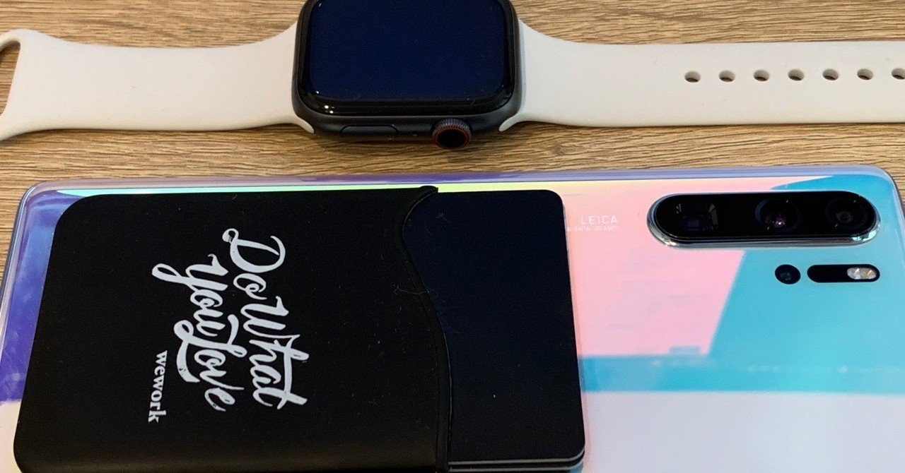 huawei p30 pro apple watch