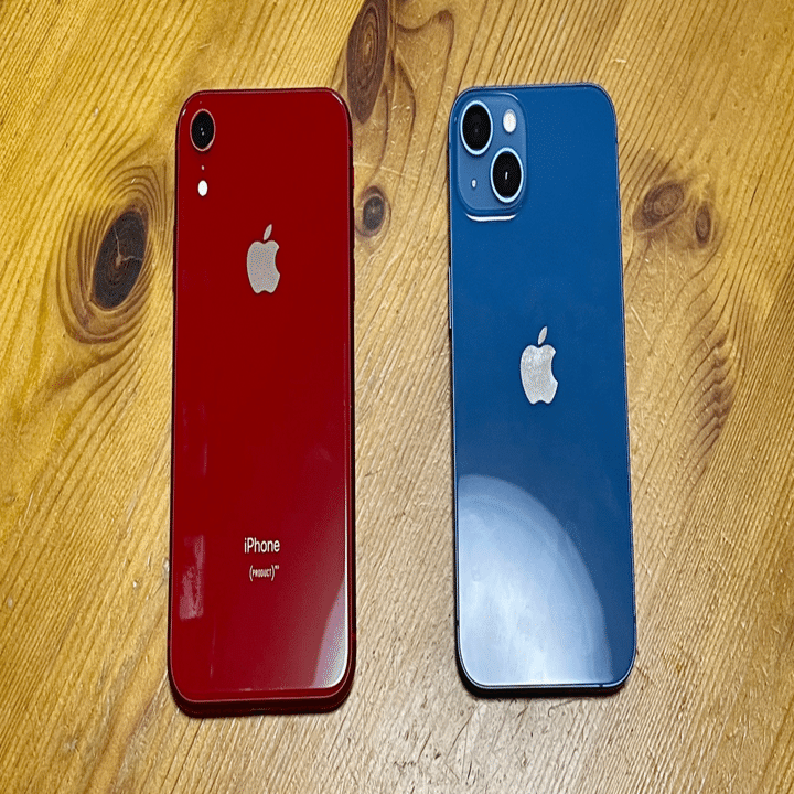 携帯電話本体 iPhone 13 & iPhone XR iPhone XRから13に機種変更して気づいたこと｜ケン