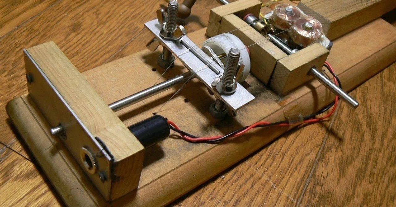 Rectangular String Instument Kaisatsuko - Electric original wheel rubbed stringed instrument|尾上祐一 ...