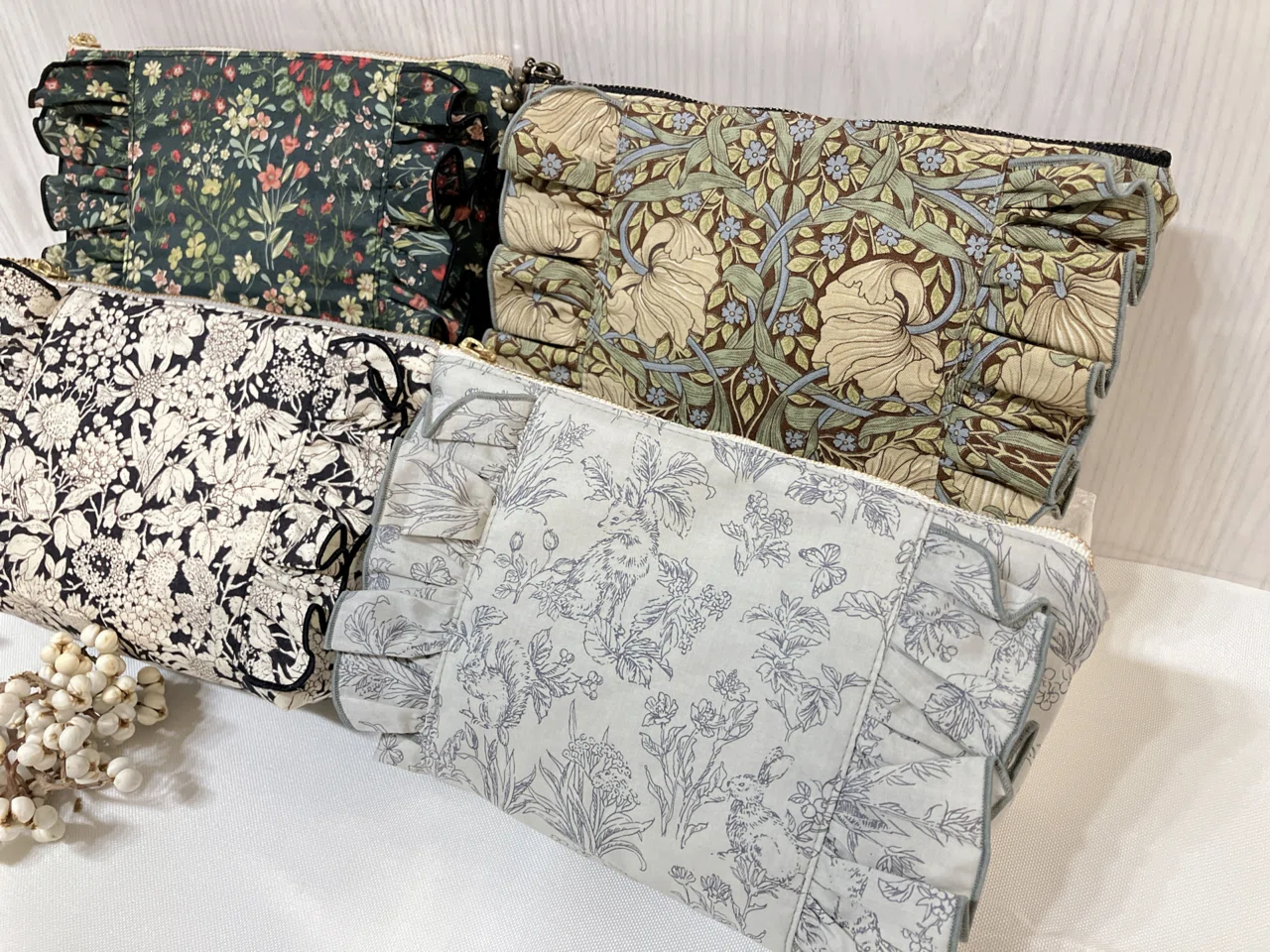 ファッション小物 ❤️オーダー製作お受付用 確認用生地一部 372❤️ 両面
