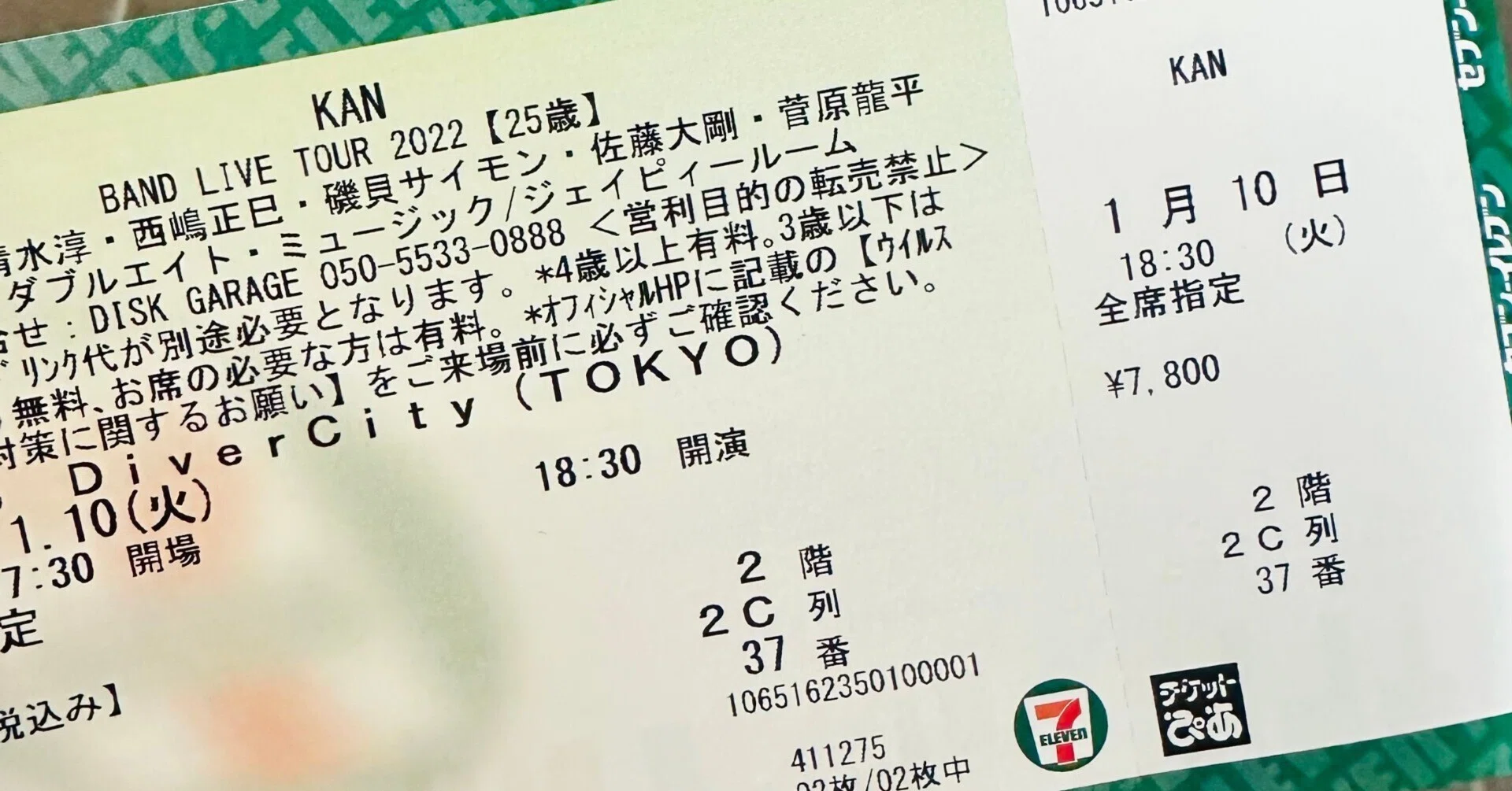 今年の1月、KANの