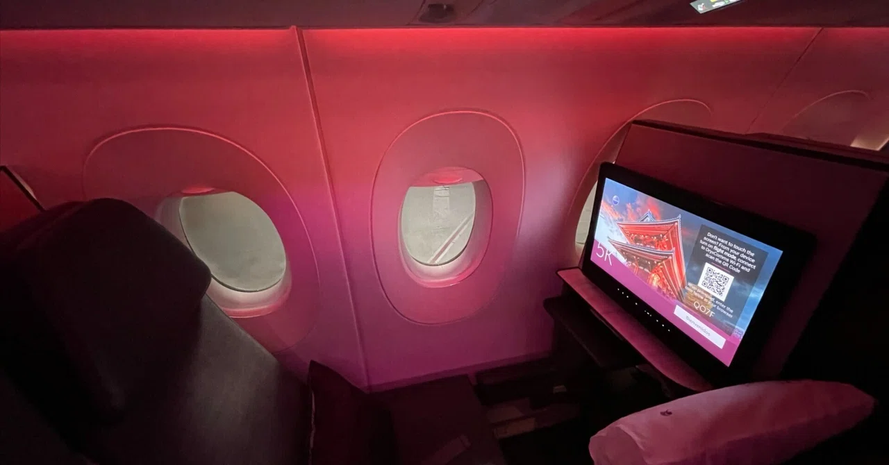 カタール航空ビジネスクラスQSuite他搭乗記（東京～ドーハ～テヘラン