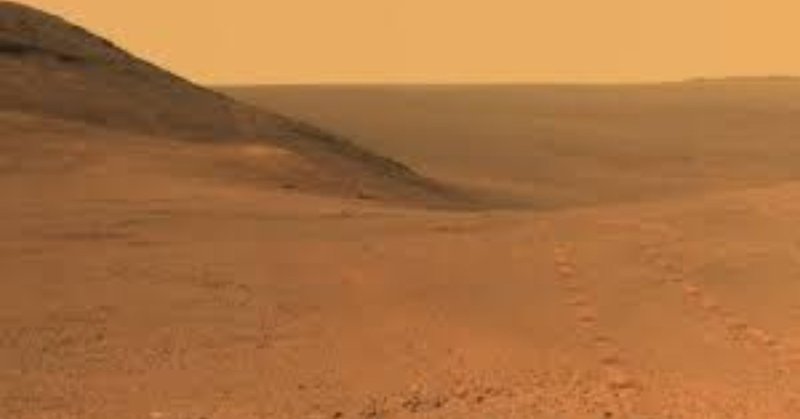火星の大地