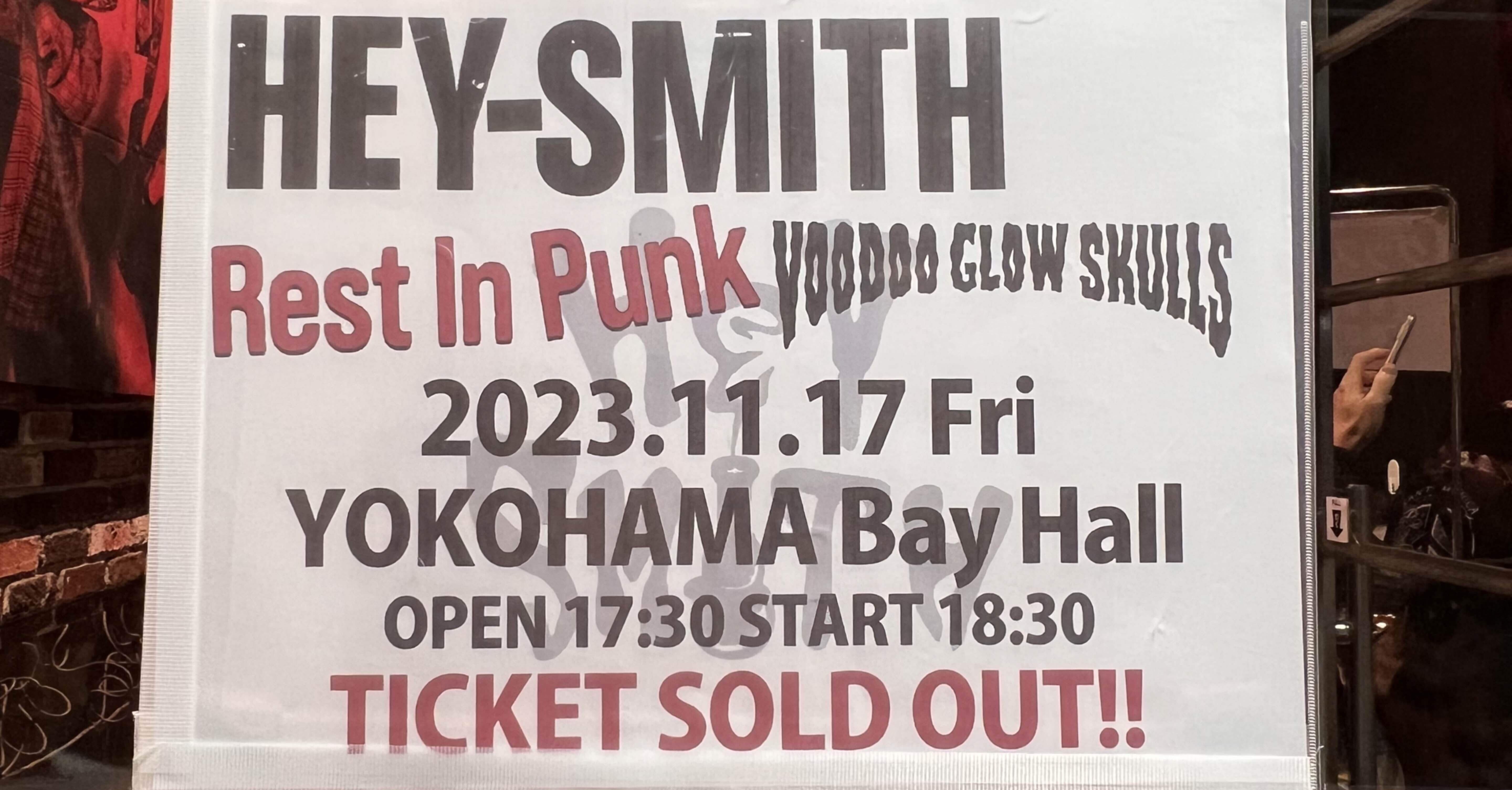 HEY-SMITH (2023.11.17) at 横浜 BAY HALL / 